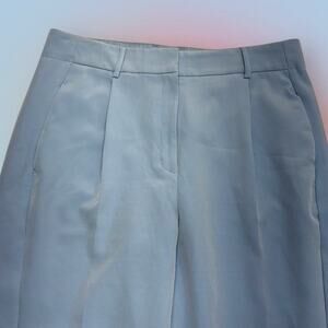 EXPRESS Women’s 14 Light Blue HIGH RISE ANKLE Dress Pant NEW